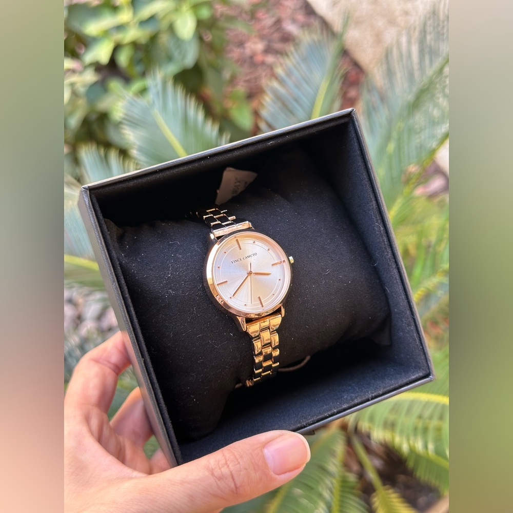 Vince Camuto Rose Gold Aurelia Watch VCW7220L-RG